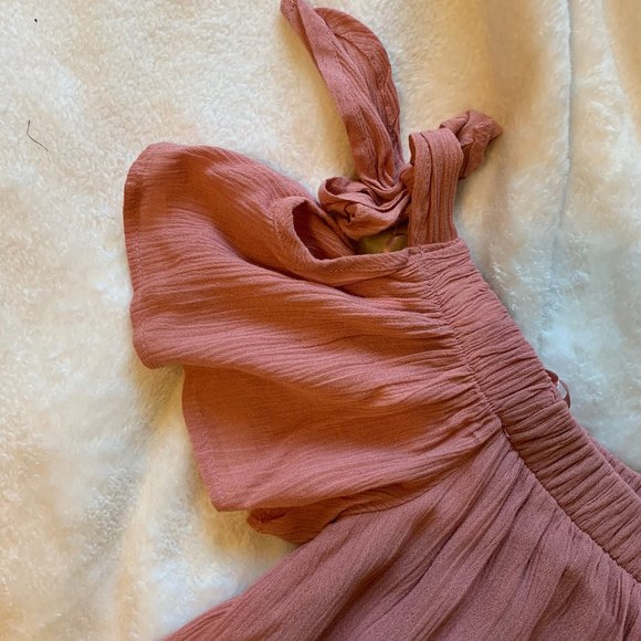 NWT Blush Flowing Cold Shoulder Top Nordstrom - Picture 5 of 7